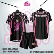 Rose Bruno Mars Edition Women's/Men's Jersey APT CUSTOM Zumba, Badminton, Tennis, Futsal, Volleyball