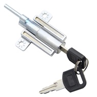 Steel Computer Desk Drawer Lock Tin Sheet Desk Three-Link Linkage Lock One Lock Three-Iron Sheet