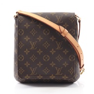 【二手】LOUIS VUITTONMusette Salsa 長肩帶單肩包 M51387 PVC塗層帆布皮革 Musette Salsa 長肩帶