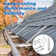 [Baosity11] 5" Aluminum Roof Gutter Hanger Rust Resistant Roof Gutter Support Solution