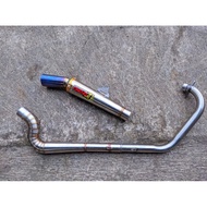 Racing exhaust daeng4 daeng sai4 raider old raider 150fi sonic fi150 Wave spark lc135 sniper mx king