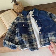 Jacket boys spring and autumn, new style, children's autumn denim jacket, children's clothing, fall 