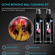 120ml Bowling Cleaning Spray Stain Removal Abrasion Grease Portable Bowling Ball Cleaner for Beginne
