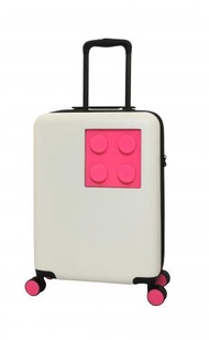 樂高 - LEGO® 2x2方塊 雙輪白+紫色20吋行李箱(40L) [2024新品上市]