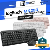 Logitech MK250 Compact Bluetooth Wireless Keyboard Mouse Combo [Simple & Easy to Connect]