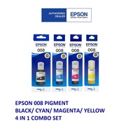 Epson 008 Ink For Epson Ecotank Printers L15150, L15160, L6460, L6490, L6560, L6570, L6580, M15140