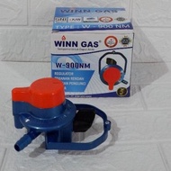 selang + Regulator Winn Gas Tekanan Rendah W 900 M Double lock Bagus / KEPALA GAS MURAH WINN W900 DO
