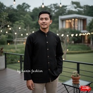 Setelan Pangsi Toyobo Premium / Kemeja Pria Etnik Adat Jawa Hitam Bordir Elegan/Baju Adat Sunda