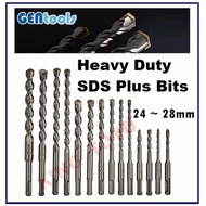 Gentools Heavy Duty SDS Plus Hammer Drill Bits / Mata Korek Batu , Simen / masonry / bosch makita hikoki concrete bit