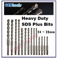 Gentools Heavy Duty SDS Plus Hammer Drill Bits / Mata Korek Batu , Simen / masonry / bosch makita hi