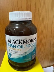 Blackmores fish oil 魚油 無味 400粒