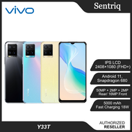 Vivo Y33T Smartphone 8GB RAM 128GB (Original) 1 Year Warranty by Vivo Malaysia