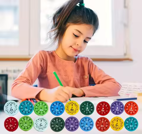 Math Fidget Spinners Fingertip Math Puzzle Toys Math Games Math Operations Decompression Games Deskt