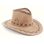 Kids Cowboy 3pcs Set. Cowboy Hat Bandana and Toy Pistol with Holster and Belt.