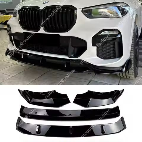 2019 To 2022 For BMW X5 G05 30i 40i 35i 30d M50 M Performance Front Lip Bumper Lower Diffuser Splitt