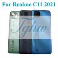 Back Cover For OPPO Realme C11 2021 Back Battery Rear Housing Door Cover Back Housing