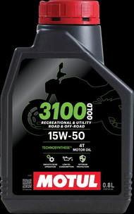 Oli MOTUL 3100 GOLD 4T 15W50 - 0.8 Liter Oli Motul 3100 15w 50 800ml