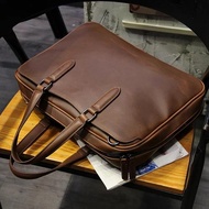 Mens Bag Side Bags Leather Bag for Men Luxury Executive Briefcase Man  Suitcase Laptop Handbag Brand