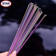 [STAS] Bicycle oil slick Spoke  / Road 259/261/271/273/291/293MM cycling spokes