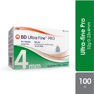 BD Ultra Fine Pro NEEDLES 4mm 100s