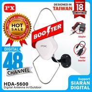 Antena Tv Digital dan Analog Indoor Outdoor PX HDA 5600