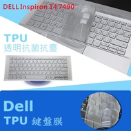 DELL Inspiron 14 7490 P115G TPU Antibacterial Keyboard Film Protective (Dell13304)