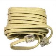 KITANI 2 Meter Telephone Cable (SNI) with RJ11 Jack Premium Quality Clear Sound I Telephone Cable Co