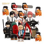New Anime Pochita Denji Power Reze Mini Character Chainsaw Man Building Block Figure Collection Toys