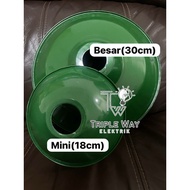 HIJAU Green cap mercury fitting cap/ street lamp cap/ e27 fitting cap/ green cup/