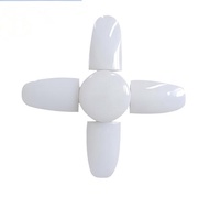 Fan Light 3-Pack 4 Blades – Ceiling Fan with LED Lamp for Bedroom Living Room Home Lighting  Kipas S