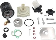 SOXAMarine 61NW0078 Outboard Maintenance Service Kit for Yamaha F20A F25A F25D w/Thermostat Oil Fuel
