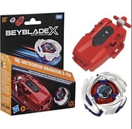 拍賣 美版【左迴旋神物】爆旋陀螺 X 隕石青龍 Beyblade X Meteoroid Dragoon 3-70J Left Spin String Launcher