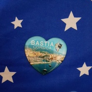 Original FRENCH BASTIA COUNTRY SOUVENIR FRIDGE MAGNET