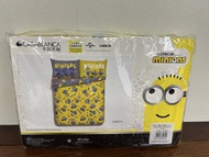 Casablanca 卡撒天嬌 Minon 床單 床笠36” + 枕袋 （❗️買任何兩套Minions 床笠套裝額外送Minions 12”毛公仔一隻）