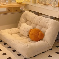 【Huge Double Lazy Sofa】Human Kennel Sofa Bed Single Tatami Folding Balcony Bedroom Recliner