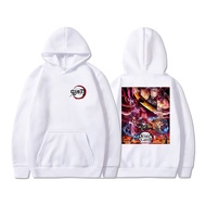 New Demon Slayer Hoodie Men Coat Kimetsu No Yaiba Hoodies Coat Anime Men Agatsuma