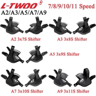 LTWOO 3X7S 3X8S 3X9S 3X10S 3X11S MTB Shifter Lever A2/3/5/7/9 3X9 Speed Mountain Bicycle Windows Tri
