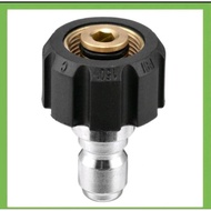 Male Connector Adapter 1/ 4" to M22 15 or M22 14 Female For Jet Washer