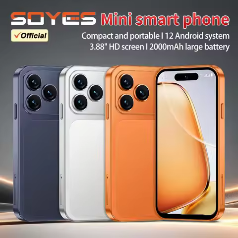 4G A18 Pro Mini Smartphone 3.88in Android 12.0 Multi-core 2GB RAM 16GB ROM Dual SIM Standby 2000mAh 
