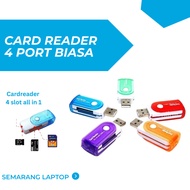 CARD READER 4 Slot Port Micro Mini Sd Mmc CARD READER
