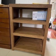 Solid Wood Audio Rack Amplifier Rack Audio Cabinet Mortise and Tenon Structure Complete Delivery Floor Bookshelf Living Room