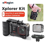 【AMagisn 】 explorer grip kit insta360 new ace pro 2/ace pro Xplorer Street Photography Grip ace pro 