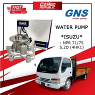 GNS Water Pump Isuzu NPR 71 / 75 5.2D (4HK1) Quality Guarantee 100% Original Made From Thailand Cool