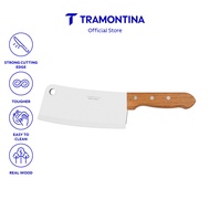 TRAMONTINA 7" Stainless Steel Cleaver with Wooden Handle | Dynamic