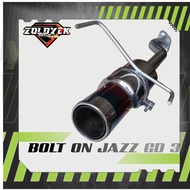 RACING EXHAUST FOR HONDA JAZZ GD3 2004 - 2007