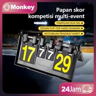 4 Digit Scoreboard Scoreboard for Various Sports and Games Like Volleyball, Badminton, Football, Bas