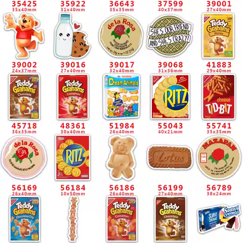 Food Resin Flatback for Hair Bows, Planar Crafts, Custom Resin for DIY, Phone Decorations, PR35425, 