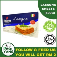 [LITTLE YANG] FIAMMA LASAGNA SHEET Pasta 500G/16 Sheets Halal Premium Wheat Food Staple France