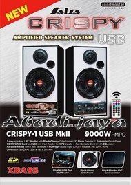 Salsa Speaker Aktif 6" USB Crispy - 1 USB original