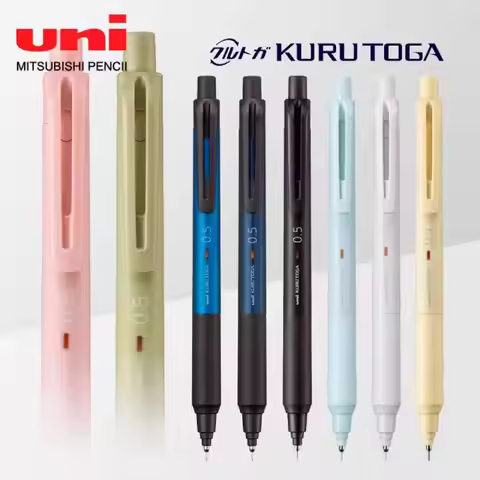 Uni Mechanical Pencil, KURU TOGA Auto Lead Rotation Pens Stuff for School Writing Architecture Drawi